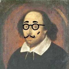 Delia Goes Cock-a-Hoop for Shakespeare